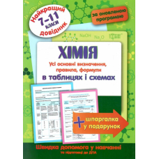 Хімія 7-9 кл. Найкращий довідник (Торсінг)